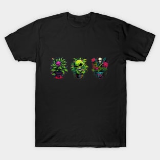 Carnivorous Plants - Skulls T-Shirt